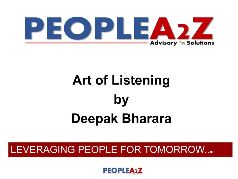 Art of Listening