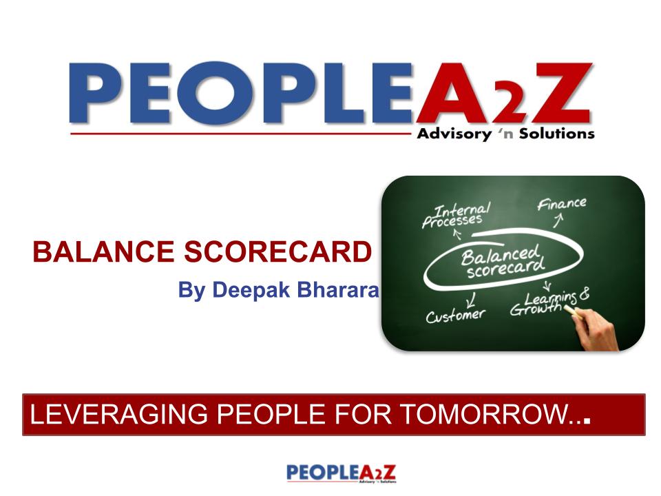 BALANCE SCORE CARD