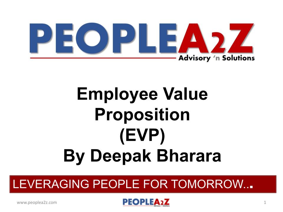 Employee Value Proposition