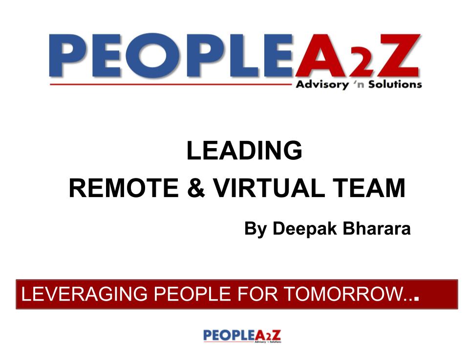 LEADING REMOTE & VIRTUAL TEAM