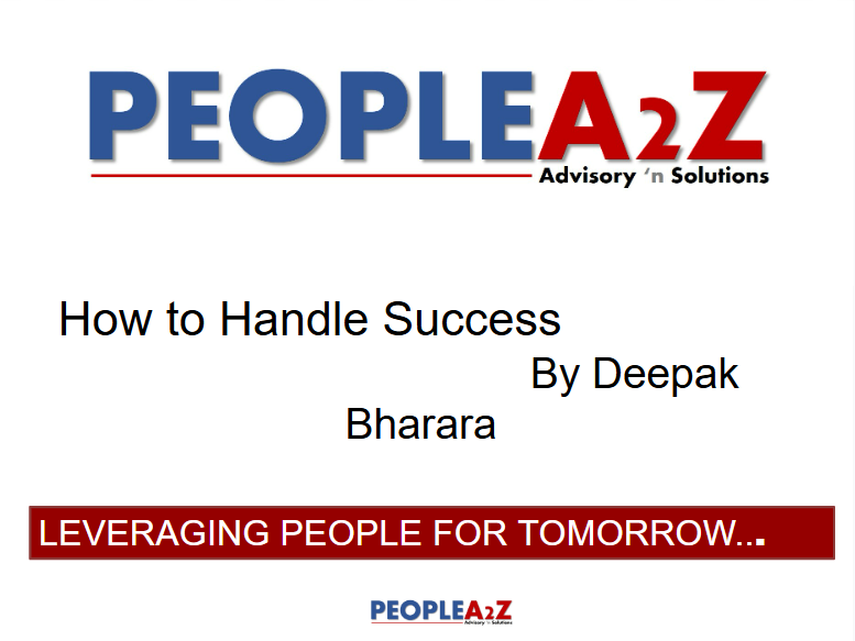 How to Handle Success