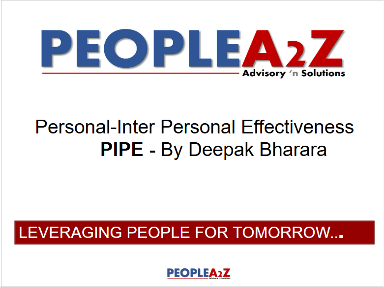 Personal-Inter Personal Effectiveness